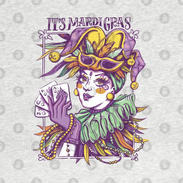 Mardi Gras, Fat Tuesday by DoggyPrint